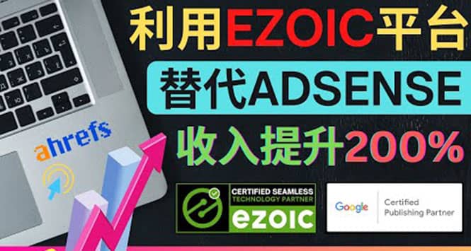 利用Ezoic优化网站广告：把自己的Adsense广告收入提升80%到200%-