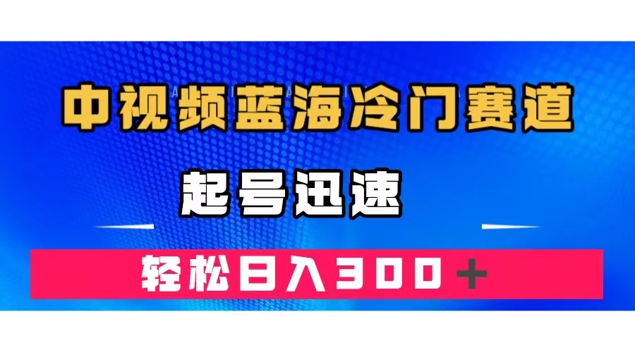 中视频蓝海冷门赛道，韩国视频奇闻解说，起号迅速，日入300＋-